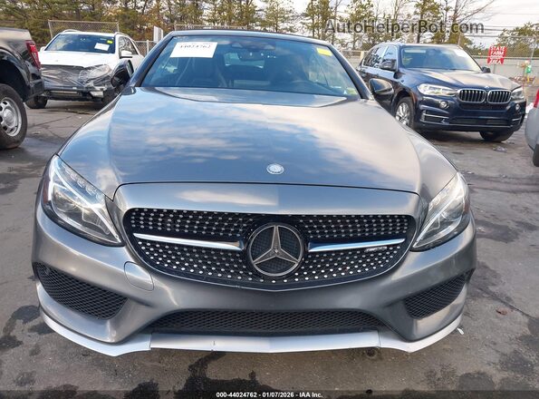 WDDWK6EB0HF544854 2017 MERCEDES-BENZ AMG C 43 Gray Vista del cuadro de instrumentos