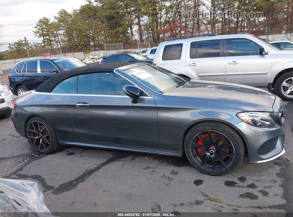 WDDWK6EB0HF544854 2017 MERCEDES-BENZ AMG C 43 Gray Vista interior trasera