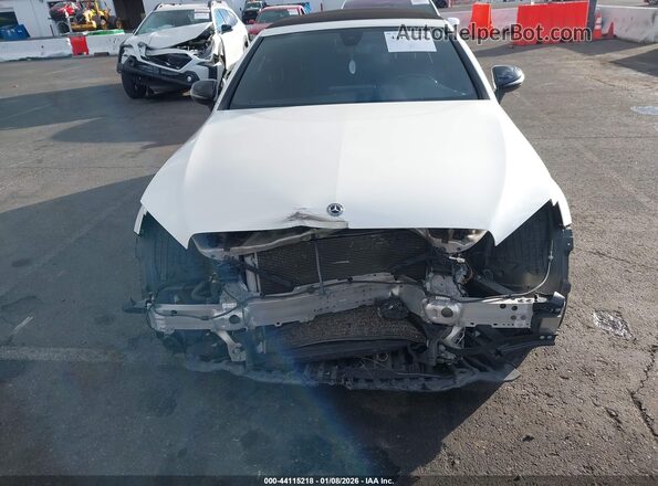 WDDWK6EB8KF801489 2019 MERCEDES-BENZ AMG C 43 White Instrument cluster view