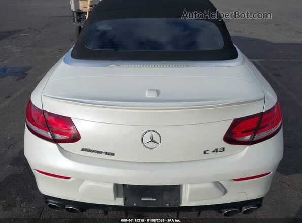 WDDWK6EB8KF801489 2019 MERCEDES-BENZ AMG C 43 White 