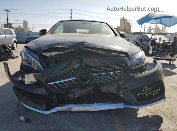 WDDWK6EBXJF748972 2018 MERCEDES-BENZ C Black Вид спереду