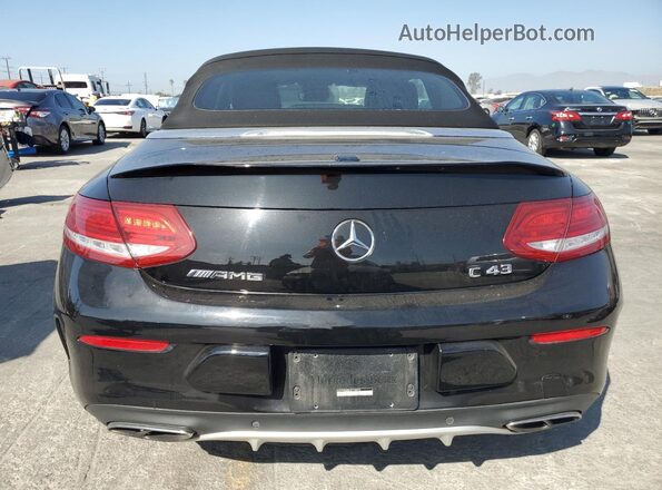 WDDWK6EBXJF748972 2018 MERCEDES-BENZ C Black Вид ззаду