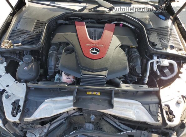 WDDWK6EBXJF748972 2018 MERCEDES-BENZ C Black Вид задньої частини салону