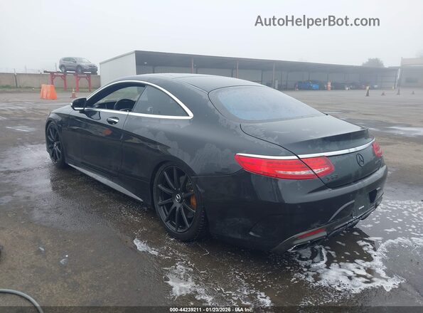 WDDXJ7JB7GA012354 2016 MERCEDES-BENZ AMG S 63 Черный Задняя левая четверть