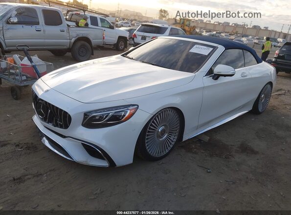 WDDXK8JB9KA036358 2019 MERCEDES-BENZ AMG S 63 White Przód lewy