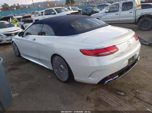 WDDXK8JB9KA036358 2019 MERCEDES-BENZ AMG S 63 White Tył lewy