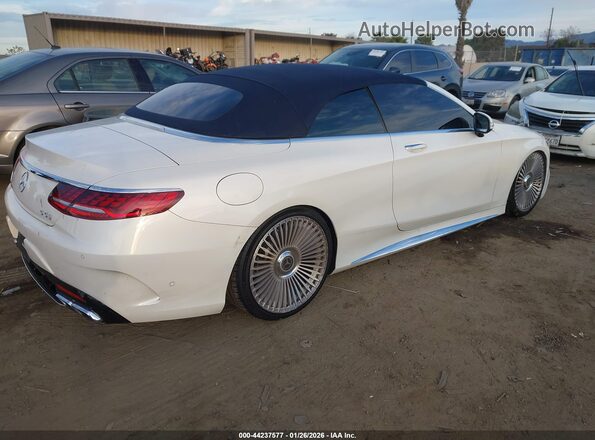 WDDXK8JB9KA036358 2019 MERCEDES-BENZ AMG S 63 White Tył prawy
