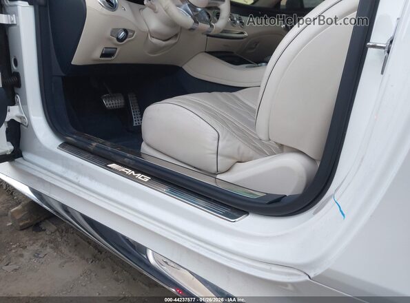 WDDXK8JB9KA036358 2019 MERCEDES-BENZ AMG S 63 White Widok z przodu