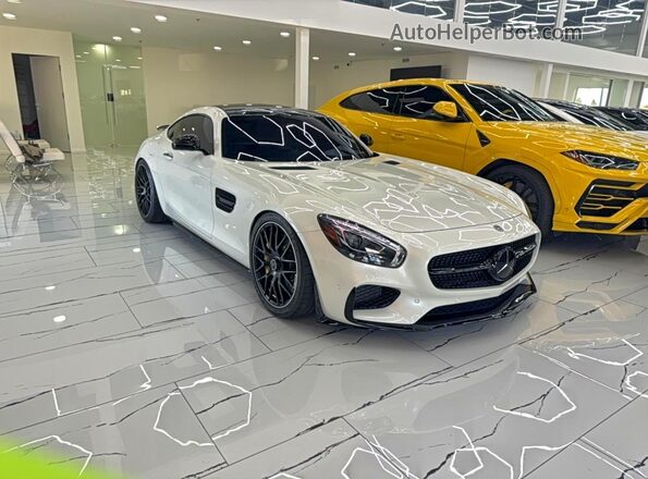 WDDYJ7HA6HA011358 2017 MERCEDES-BENZ AMG White Trasero izquierdo