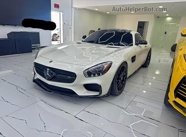 WDDYJ7HA6HA011358 2017 MERCEDES-BENZ AMG White Trasero derecho
