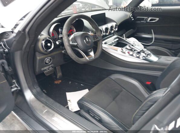 WDDYK8AA6JA020502 2018 MERCEDES-BENZ AMG GT C Gray Rear interior view