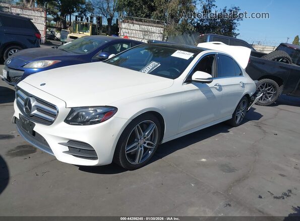 WDDZF4JB1HA118549 2017 MERCEDES-BENZ E-CLASS White წინა მარცხენა ხედი სამი მეოთხედიდან