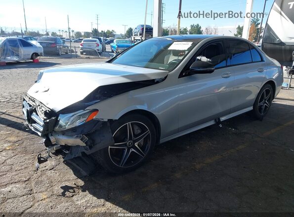 WDDZF4JB1KA567978 2019 MERCEDES-BENZ E-CLASS Silver Front left