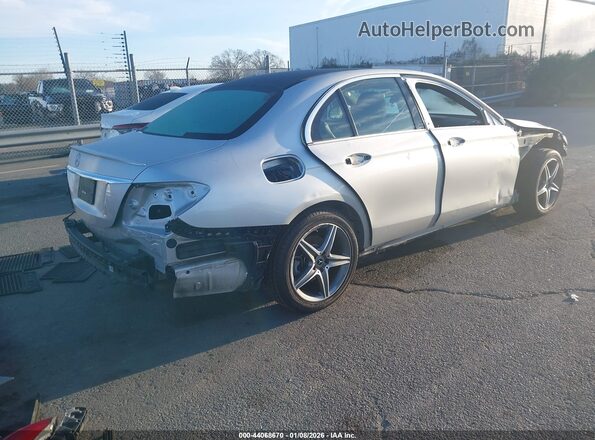WDDZF4JB3JA312487 2018 MERCEDES-BENZ E-CLASS Silver Trasero derecho