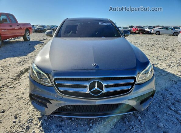 WDDZF4JB6KA592732 2019 MERCEDES-BENZ E Gray Դիմացի տեսք
