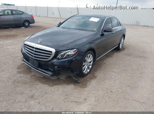 WDDZF4JB9HA084263 2017 MERCEDES-BENZ E-CLASS Black Вид спереду