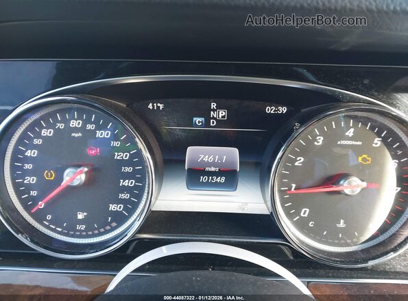 WDDZF4KB6HA059609 2017 MERCEDES-BENZ E-CLASS Black Widok tylnych siedzeń