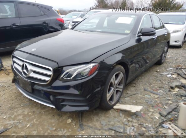 WDDZF4KB7KA535843 2019 MERCEDES-BENZ E-CLASS Black Przód lewy