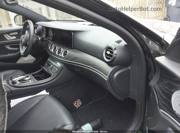 WDDZF4KB7KA535843 2019 MERCEDES-BENZ E-CLASS Black Widok wnętrza z przodu
