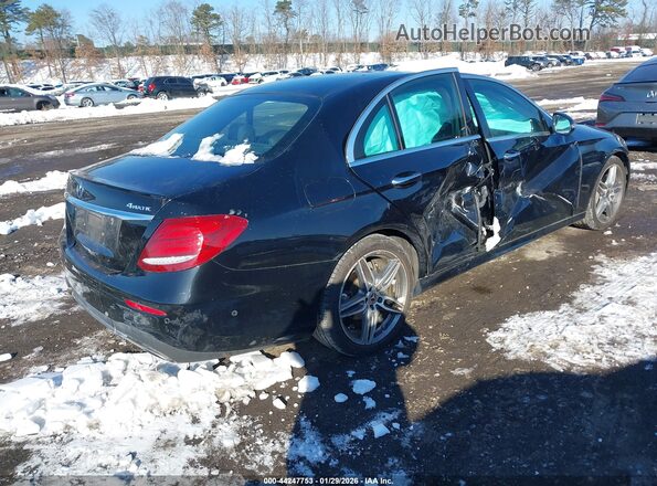 WDDZF4KB7KA596481 2019 MERCEDES-BENZ E-CLASS Черный Задняя правая четверть