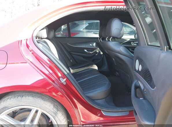 WDDZF4KB8JA344835 2018 MERCEDES-BENZ E-CLASS Maroon Вид наклейки з VIN-кодом