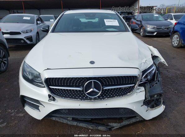 WDDZF6EB6JA487483 2018 MERCEDES-BENZ AMG E 43 White ხელსაწყოთა პანელის ხედი