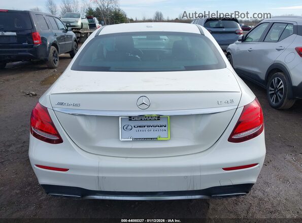 WDDZF6EB6JA487483 2018 MERCEDES-BENZ AMG E 43 White 