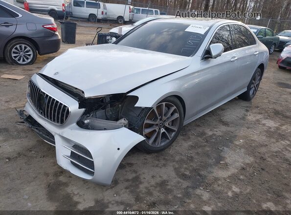 WDDZF6JB6LA719136 2020 MERCEDES-BENZ E-CLASS Silver Առջևի ձախ երեք քառորդ տեսարան