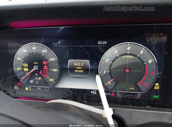 WDDZF6JB6LA719136 2020 MERCEDES-BENZ E-CLASS Silver Հետևի նստատեղերի տեսք