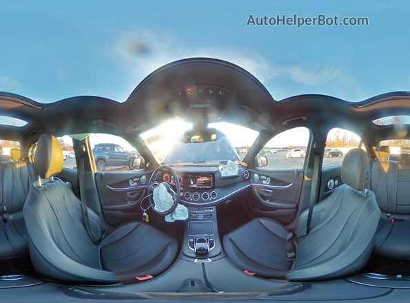 WDDZF8EB3LA744694 2020 MERCEDES-BENZ E Gray 360 interior view