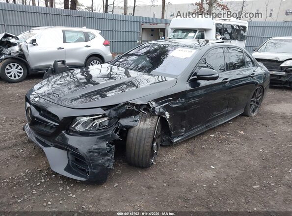 WDDZF8KB3KA505214 2019 MERCEDES-BENZ AMG E 63 Black წინა მარცხენა ხედი სამი მეოთხედიდან