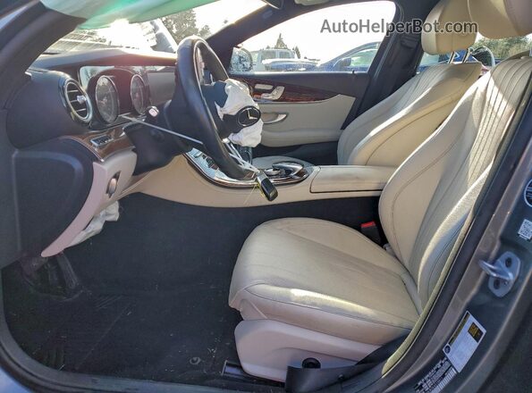 WDDZH6JB3KA519811 2019 MERCEDES-BENZ E Серый Вид салона спереди