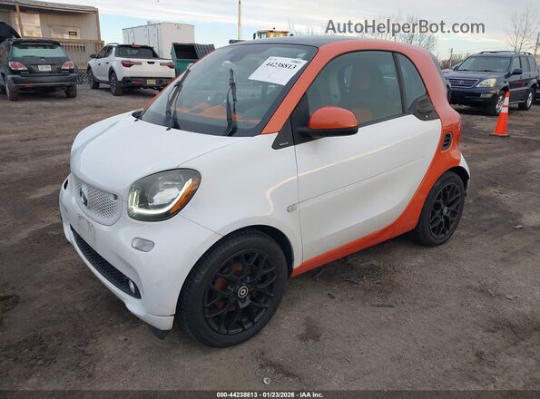 WMEFJ5DA3GK043772 2016 SMART FORTWO White Առջևի ձախ երեք քառորդ տեսարան