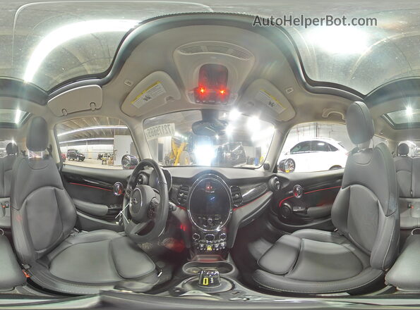 WMW13DJ02P2T82321 2023 MINI COOPER Red სალონის 360-გრადუსიანი ხედი