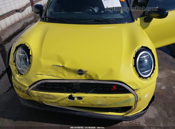 WMW23GD01S2W30469 2025 MINI HARDTOP Yellow Widok z tyłu