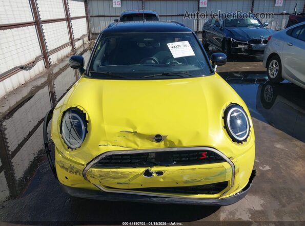 WMW23GD01S2W30469 2025 MINI HARDTOP Yellow Widok zestawu wskaźników