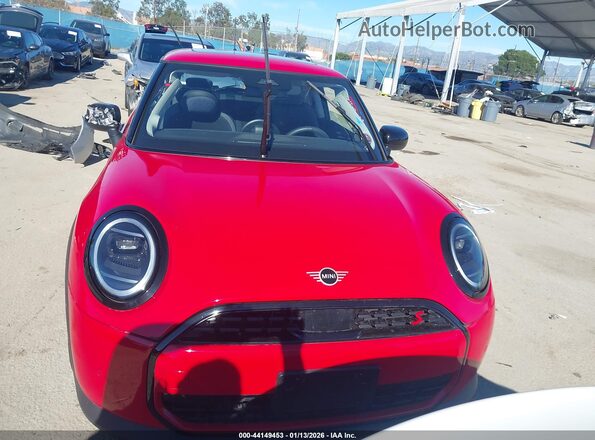 WMW23GD08S2W21820 2025 MINI HARDTOP Красный Вид щитка приборов