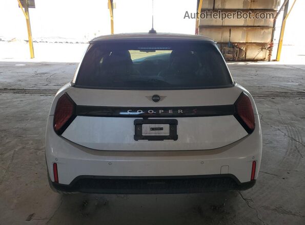WMW23GD08S2W35894 2025 MINI COOPER Белый Вид сзади