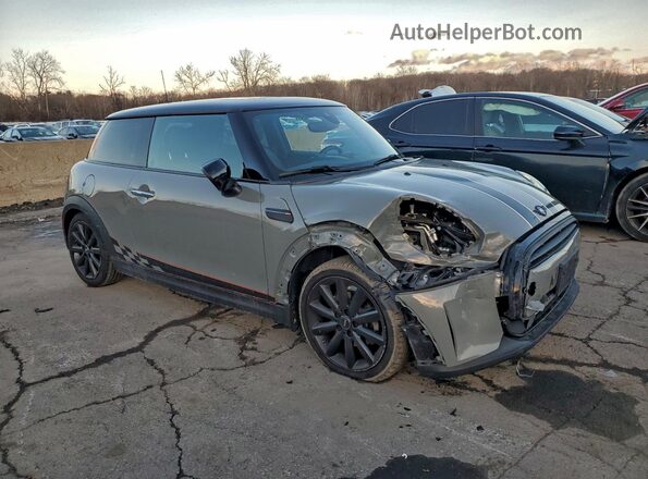 WMW33DH08N2R38658 2022 MINI COOPER Gray Առջևի աջ