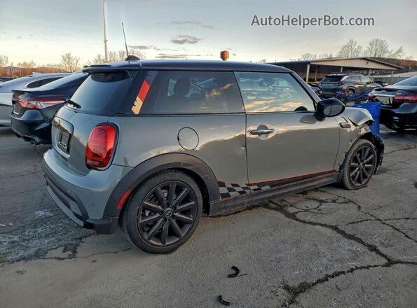 WMW33DH08N2R38658 2022 MINI COOPER Gray Հետևի աջ