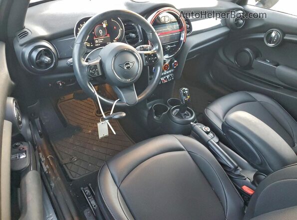 WMW33DH08N2R38658 2022 MINI COOPER Gray Առջևի վահանակի տեսք