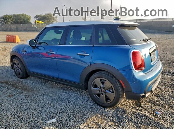 WMW33DK07N2R69361 2022 MINI COOPER Blue Задня ліва чверть