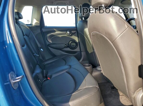 WMW33DK07N2R69361 2022 MINI COOPER Blue Вид задніх сидінь