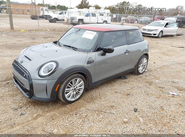 WMW53DH00P2T73768 2023 MINI HARDTOP Gray Front left