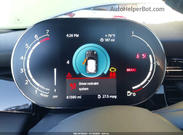 WMW53DH0XP2T76063 2023 MINI HARDTOP Зеленый Вид задних сидений