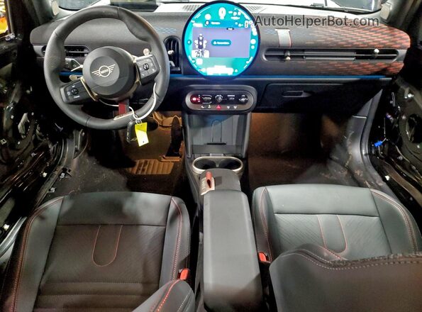 WMW53GD09S2W65791 2025 MINI COOPER Black Вид панелі приладів