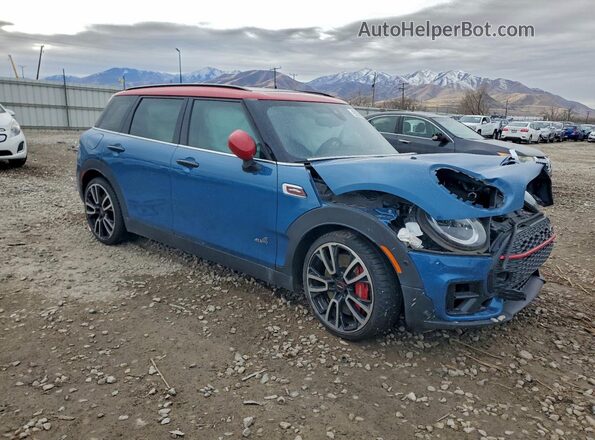 WMWJZ9C09N2P70829 2022 MINI COOPER Blue Przód prawy