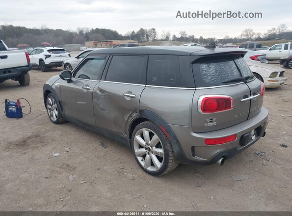 WMWLN9C59G2E48181 2016 MINI CLUBMAN Серый Задняя левая четверть