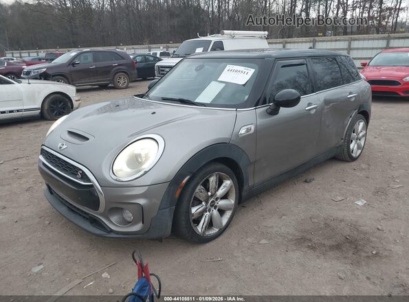 WMWLN9C59G2E48181 2016 MINI CLUBMAN Серый Передняя левая четверть