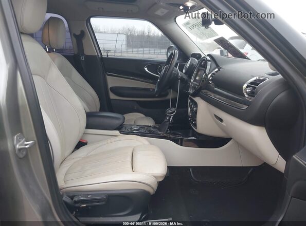 WMWLN9C59G2E48181 2016 MINI CLUBMAN Серый Вид салона спереди